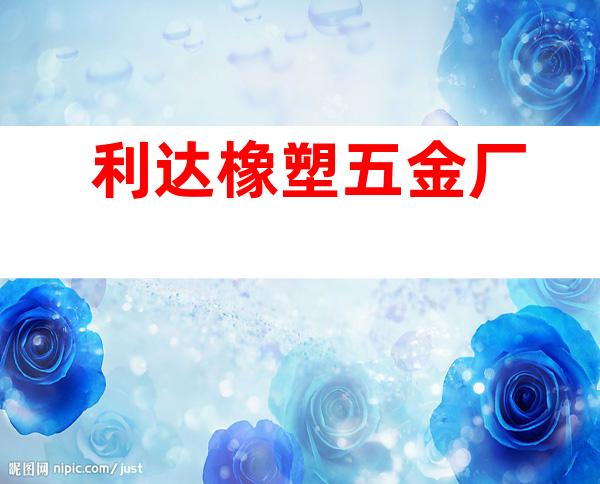利达橡塑五金厂