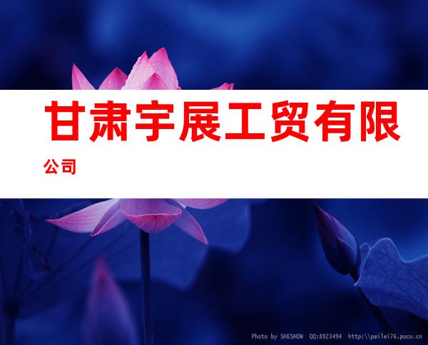 甘肃宇展工贸有限公司